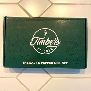 Timbers Kitchen Salt and Pepper Grinders